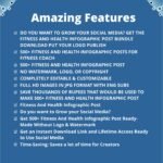 500+ Fitness and Health Infographic Post - Advanced Course for Fitness Coach - Image 2