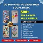 9000+ Art And Craft Reels Bundle - Image 2